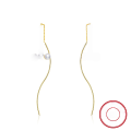 wholesale S925 sterling silver gold-plated ultra-sparkling zirconia drop earrings, manufacturer wholesale-0-65