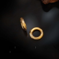 wholesale Metal: 925 Silver Gold Plated Running Ring Charm Love Zircon Running Ring Handmade DIY Accessories Ring Loop Large Bracelet Necklace-0-9