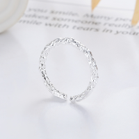 wholesale S925 Silver Yun Chao Xuan Fashion Cross-Border Irregular Ins Niche Design Trendy Open Ring-YJ1287M/approx. 2.2g Adjustable opening