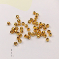 wholesale Gold-plated S925 silver flower bead spacer gasket semi-finished DIY jewelry accessories for crystal bracelets and necklaces-0-4