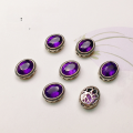 wholesale S925, natural tourmaline, amethyst, aquamarine, moonstone, and southern red agate accessories, vintage silver jewelry, handmade DIY bracelets and necklaces-0-2