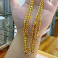 wholesale S925 Gold Plated Silver Universal Chopard Chain Choker Necklace with 40+4 Extension Chain for Wholesale-0-6