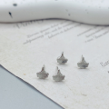 wholesale S925 Sterling Silver Maker Creative Minimalist Ginkgo Leaf Small Stud Earrings Korean Style Fashion Ear Accessories Factory Supply-0-1