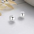wholesale S925 Silver Yunchaoxuan Fashion Korean Japanese Round Geometric Minimalist Creative Design Versatile Stud Earrings-0-1