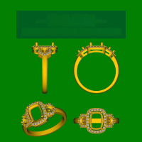 wholesale Custom-made 999 pure silver crushed ice rings, jewelry, and finger rings based on provided designs or samples-Ring customization>Adjustable opening