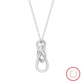 wholesale S925 Sterling Silver APN Collection Versatile Women's Necklace Elegant Minimalist Niche Premium Light Luxury Fashion OL-0-114