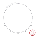 wholesale S925 Sterling Silver Y-Shaped Colored Zircon Pendant Necklace for Women Direct from Manufacturer Wholesale-0-46