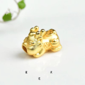 wholesale 【Pi Xiu Collection】Handmade DIY accessories, ancient French gold enamel colored bracelet fittings with Vietnamese gold-plated spacer beads-0-6
