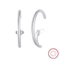 wholesale S925 silver minimalist and luxurious new earrings, ear hoops, women's jewelry wholesale, cross-border bestseller-0-77
