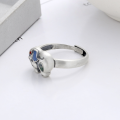 wholesale S925 Silver Retro Vintage Ethnic Style Ruyi Elephant Personalized Trendy Creative Niche Design Open Ring-0-3