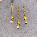 wholesale S925 Silver Pearl Drop Accessories Bracelet Necklace DIY Semi-finished Beading Charms Pendants-0-6