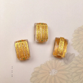 wholesale S925 gold-plated silver spacer beads for the Five Longitude Tara accessory, S925 gold-plated silver stringing ornament spacer beads for handmade DIY semi-finished products-0-5