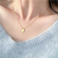 wholesale S925 Silver Korean Version Minimalist Elegant Ins Style Viral Exquisite Small Fish Necklace Y02137-0-1