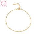 wholesale 925 Sterling Silver Women's Clavicle Necklace Small and Exquisite Minimalist Versatile Chain Bracelet Accessory Bead Chain Hot-Selling-0-7