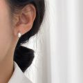 wholesale S925 Sterling Silver Nalan Iins Wind and Light Surface Water Drop Earrings, Small and Exquisite Advanced Design Sense Women's Ear Accessories M04942-0-1