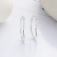 wholesale S925 Silver Fashionable Cross-Border Irregular Minimalist Ins-Style Trendy Personalized Design Earrings and Ear Cuffs-YHR386/approx. 4.7g>925 silver