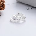 wholesale S925 Sterling Silver Geometric Square Zircon Inlaid Trendy Niche Personality Earrings in Korean Ins Minimalist Style-0-2