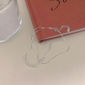 wholesale S925 Sterling Silver Snake Chain Bead Bracelet for Women, New Collection, Small Design, Luxury Minimalist Style, Elegant Wrist Accessory-0-1