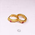 wholesale Metal S925 gold-plated finished semi-finished ear studs hoop bow snake earrings DIY accessories new products-0-3