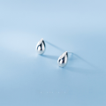 wholesale S925 Sterling Silver Waterdrop Light Bead Small Earrings Korean Style Fashionable and Elegant Ear Accessories G6595-0-0