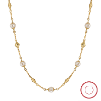 wholesale S925 Sterling Silver, 14K Gold Baroque Pearl Necklace Manufacturer Direct-14K gold + natural freshwater pearl, approximately 5g 925 silver