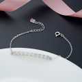 wholesale S925 silver zirconia creative minimalist fresh style ladies' bracelet-0-0