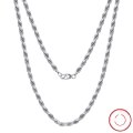 wholesale S925 sterling silver jewelry, twisted rope chain, 33mm, factory direct wholesale-0-0