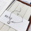 wholesale S925 Sterling Silver Auspicious Fortune-Charming Little Fat Fu Bracelet, Fashionable New Chinese Style Minimalist Design High-End Sense Hand Accessory-0-5