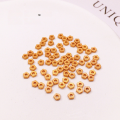 wholesale S925 gold-plated small spacer beads, spacer beads, loose beads, accessories for bracelets, necklaces, stringing, and DIY handmade semi-finished products-0-12