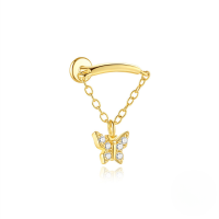 wholesale S925 Silver-Single gold #3