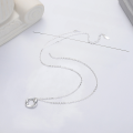 wholesale S925 Silver Yunchaoxuan Fashionable and Creative Irregular Geometric Pendant Trendy Internet Celebrity Ins Style Versatile Necklace-0-2