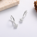 wholesale S925 Silver Fashion Cross-Border Best-Seller High-End Ins Luxury Style Minimalist Row Diamond Inlaid Stud Earrings-0-0