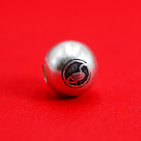 wholesale 925 Sterling Silver Chinese Zodiac Birth Year Luck Red String Bracelet Round Spacer Beads Vintage DIY Handmade Jewelry Accessories-Mouse (single)