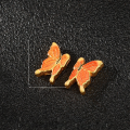 wholesale Gold-plated 925 Silver Enamel Butterfly Pendant for DIY Bracelet Necklace Accessory Hand Weaving Materials-0-27