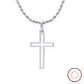wholesale 925 Silver Cross Pendant, Hot-selling in Europe and America, Hip-hop Accessories for Men and Women-0-0
