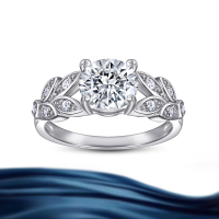 wholesale S925 Sterling Silver Wholesale Cross-Border Women's Ring Ins2-Platinum Beauty 8