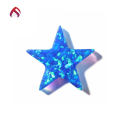 wholesale Metal material, synthetic opal OPAL five-pointed star cabochon fire opal polymer cultured opal gemstone-0-3