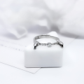 wholesale S925 Sterling Silver Creative Opening and Closing Flip Cover Ring for Women, Internet-Famous Niche Design, Personalized and Lightly Luxurious Pinky Ring-0-0