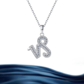 wholesale Wholesale S925 Sterling Silver Scorpio Zodiac Full Moissanite Necklace for Women High-End Silver Jewelry Accessories-0-0