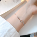 wholesale S925 Sterling Silver Trendy Infinite Love Bracelet for Women, Simple and Versatile, Stylish and Fashionable Accessory, Anniversary and Valentine's Day Gift-0-4