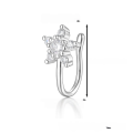 wholesale 925 Sterling Silver Star Nose Clip Cross-Border Hot Item Light Luxury High-End Sense Versatile INS Ear Clips Jewelry-0-44