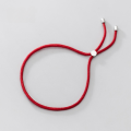 wholesale S925 Silver Nalan Women's Korean-style Braided Red String Single Strand Elegant Fashion Minimalist Literary Bracelet S4380-0-1
