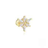 wholesale S925 Sterling Silver-Single gold #4