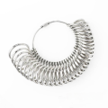 wholesale Metal material Hong Kong code, US, UK size ring finger measurement ring, finger size measuring tool, ring size tool, ring sizer-0-1