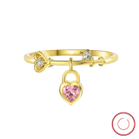 wholesale S925 Sterling Silver Cloud-Pull Jewelry Fashion Elegant Heart Ring Manufacturer Direct Wholesale-White gold, approximate weight: 1.15g; No. 7