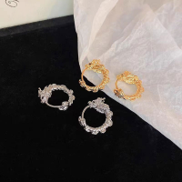 wholesale 925 Sterling Silver Unique Small Dragon Ear Cuff Chinese Vintage New Exquisite Unisex High-End Earrings-xb1379-gold