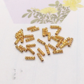 wholesale Gold Plated S925 Silver Spacer Beads, Spacers, Gaskets, Semi-finished DIY Jewelry Accessories for Crystal Jewelry Bracelet Necklace-0-1
