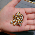 wholesale S925 Gold-Plated Agate Tianzhu Barrel Bead Components Bracelet DIY Semi-Finished Product New-0-5