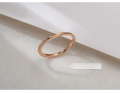 wholesale S925 Sterling Silver Rose Gold Plated Diamond Accent Stackable Ring for Women Wholesale-0-6
