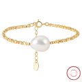 wholesale S925 sterling silver GPB collection French Baroque natural freshwater pearl women's high-end bracelet wholesale-0-29